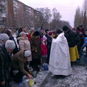 Крещение. Храм св.Марии Магдалины.