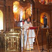 Праздничная Литургия, храм, Марии Магдалины, Авдеевка