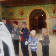 Крещение детей приюта